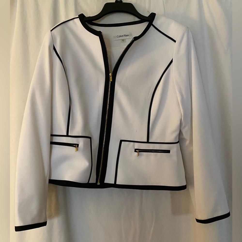 Calvin Klein short waisted jacket